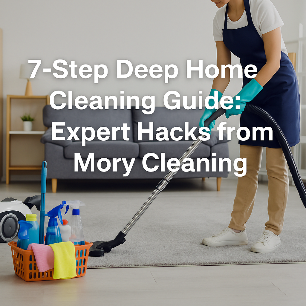 7-Step Deep House Cleaning Guide Expert Hacks from Mory Cleaning