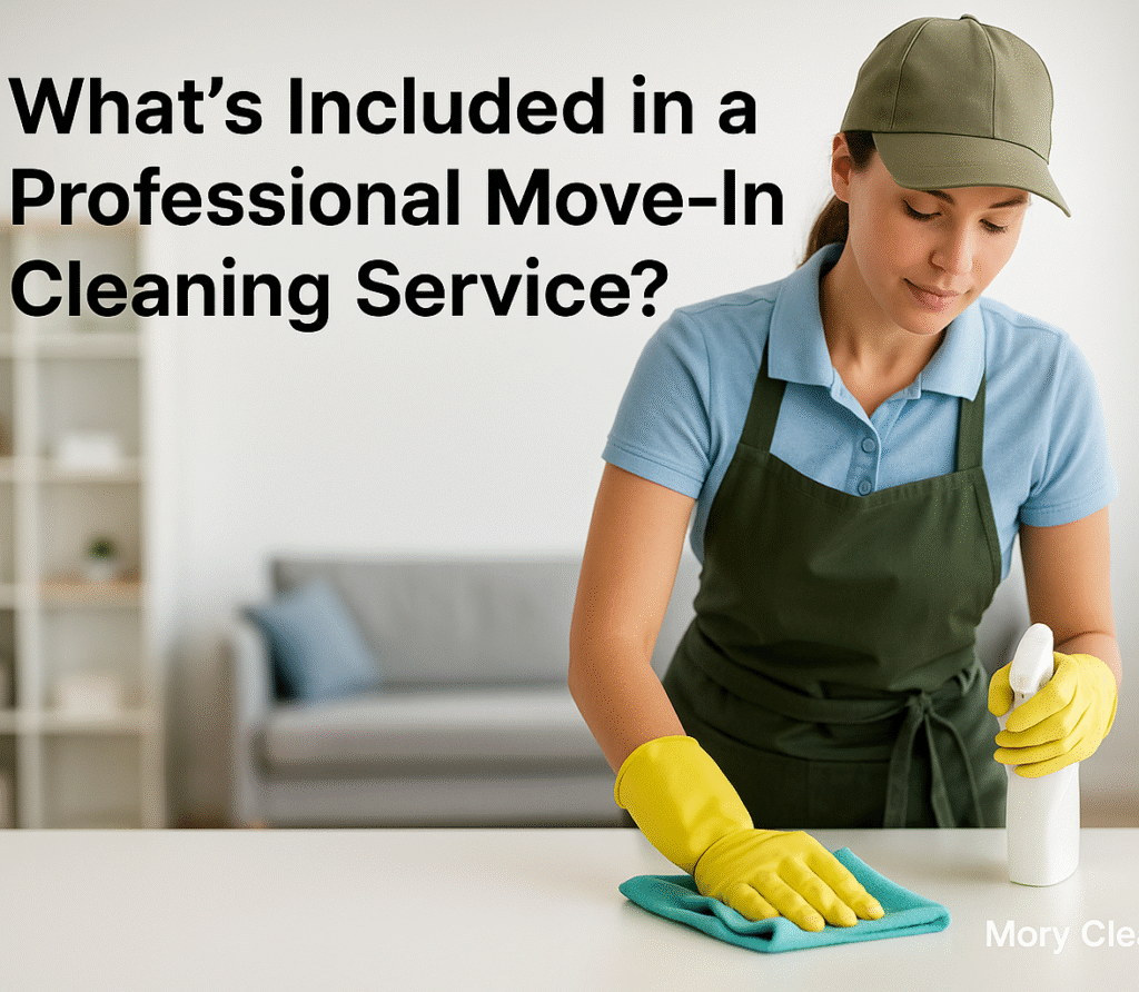 What’s Included in a Professional Move In Cleaning Service?